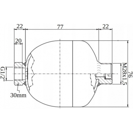HYDROAKUMULATOR 0,16 L Z ELEKTROZAWOREM NO 12V